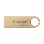 Kingston DTSE9G3-512GB 512 gb 220 mb-s Metal USB 3.2 Gen 1 DataTraveler SE9 G3 Flash Bellek