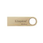 Kingston DTSE9G3/64GB 64 GB Data Traveler SE9 G3 220 Mbs Metal 3.2 Gen 1 Metal USB Hafıza