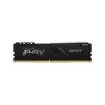 Kingston Fury Beast 16GB DDR4 3600MHz CL18 PC Ram Düşük Gecikme ile Yüksek Performans