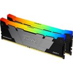Kingston Fury renegade rgb 16GB(8GBX2) 3200MHZ Ddr4 CL16 DIMM KF432C16RB2AK2/16