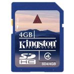 Kingston SD4-4GB 4 GB Class 4 Micro SD Hafıza Kartı