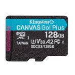 Kingston SDCG3/128GB 128GB Canvas Go SDXC Class 3 (U3) UHS-I microSD Hafıza Kartı