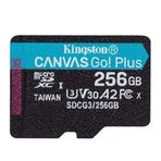 Kingston SDCG3/256GB 256GB Canvas Go SDXC Class 3 (U3) UHS-I microSD Hafıza Kartı