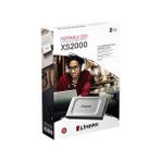 Kingston SXS2000/2000G XS2000 2 Tb USB 3.2 Gen 2.2 Type C Mini Gri SSD Harici Harddisk - Siyah