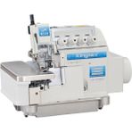 Kingtex KN-0035 UHD-9105-553-X16/US040/CV08F Direct Drive 5 İplik İplik Kesmeli Ayak Kaldırmalı Kot Overlok Makinesi