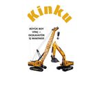 Kinku Büyük Boy Vinç + Büyük Boy Kepçe Ekskavatör Oyuncak Kırılmaz Iş Inşaat Makinesi 30 Cm.