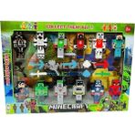 Kinku Minecraft 12 Li Süper Kahraman Oyuncak Figürleri 23 Parça Yapı Oyuncak Yapı Oyuncak Figür Toys - 180 - Siyah - Beyaz - Turuncu
