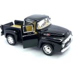 Kinsmart 1956 Ford F-100 Pickup Çek Bırak 5 inç Lisanslı 1:38 Krem Rengi Model Araba