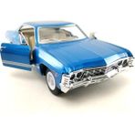 Kinsmart 1967 Chevrolet Impala 1:34 Diecast Model Araba - Deniz Mavisi
