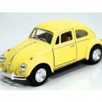Kinsmart 1967 Volkswagen Beetle Sarı 1:32 Metal Model Araç