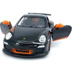 Kinsmart 2010 Porsche 911 GT3 RS 1:36 Çek Bırak 5 İnch Lisanslı Model Siyah Oyuncak Araba
