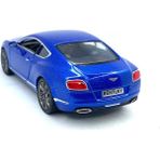 Kinsmart 2012 Bentley Continental Gt Speed - Çek Bırak 5inch. Lisanslı Model Araba, Oyuncak Araba 1:38 - Mavi