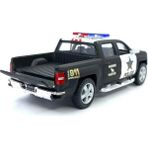 Kinsmart 2014 Chevrolet Silverado Polis Oyuncak Araba 1:46 Çek Bırak 5inch Diecast Kaliteli Model