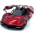 Kinsmart 2016 Pagani Huayra Bc Çek Bırak 5inch. Lisanslı Model Araba, Oyuncak Araba 1:38 - Bordo