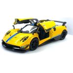 Kinsmart 2016 Pagani Huayra Bc (Şeritli) - Çek Bırak 5inch. Lisanslı Model Araba, Oyuncak Araba 1:3