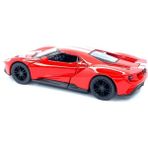 Kinsmart 2017 Ford Gt (Şeritli) Çek Bırak 5ınch. Lisanslı Model Araba, Oyuncak Araba 1:38 - Renkli