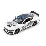Kinsmart 2024 Ford Mustang Dark Horse, 1:36 Ölçek, Metal Diecast Model Araba, (Beyaz)