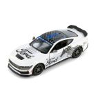 Kinsmart 2024 Ford Mustang Dark Horse Livery Edition Diecast Model Araba