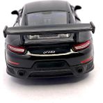 Kinsmart Çek Bırak Porsche 911 Gt2 Rs Metal Oyuncak Araba - Siyah