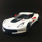 Kinsmart KT5397 Beyaz 2016 Corvette C7.R 1:36 Metal Model Araba