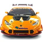 Kinsmart Lamborghini Huracan LP620 - 2 Super Trofeo Çek Bırak 5inch. Lisanslı Model Araba, Oyuncak