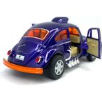 Kinsmart Volkswagen Beetle Custom Dragracer (Hareketli Motor) Çekbırak 5inch. Lisanslı Model Araba Oyuncak Araba