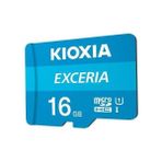 Kioxia 16GB Exceria Micro Sdhc Uhs-1 C10 Hafıza Kartı UHS-I 100MB/Sn LMEX1L016GG2 Hız ile Ultra Performans ve Uyum