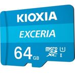 Kioxia 64GB Exceria Micro SDXC UHS-1 C10 100MB/sn Hafıza Kartı
