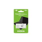 Kioxia 64GB U301 Beyaz Usb 3.2 Gen 1 Flash Bellek(LU301W064GG4)