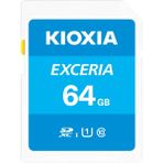 KIOXIA EXCERIA 64GB SD Hafıza Kartı UHS-I Class 10 100MB/sn Yüksek Hızlı Depolama