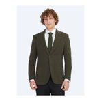 Kip Fitilli Pamuk Blazer Ceket, 50, 10154982, haki, Erkek