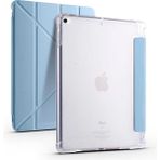 Kip GSM Apple iPad 9.7 6.nesil Tablet Kılıf Uyku Modlu Kalem Bölmeli Katlananır Standlı Darbe Korumalı Kapak - Mavi - iPad 6. nesil