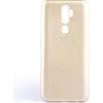 Kip GSM Oppo A9 2020 Kılıf Soft Renkli Yumuşak Premier Silikon - Gold