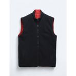 Kip Kırmızı Regular Fit Dik Yaka Casual Örme Çift Taraflı Spor Yelek