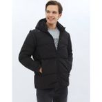 Kip Siyah Regular Fit Casual Dokuma Mont - XL