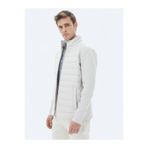 Kip Taş Regular Fit Dik Yaka Casual Dokuma Mont