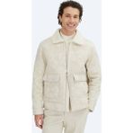 Kip Taş Regular Fit Gömlek Yaka Casual Dokuma Mont - XL