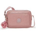 Kipling Abanu M Zip Orta Boy Omuz Çantası - Pembe