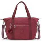 Kipling Art Orta Boy Omuz Çantası - Bordo