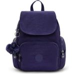 Kipling City Zip Mini Küçük Boy Sırt Çantası - Mavi