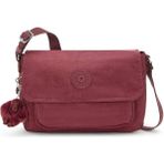 Kipling Dalma Orta Boy Omuz Çantası - Bordo