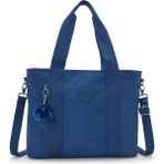 Kipling Kıplıng Minta L Up Büyük Boy Omuz Çantası - Mavi