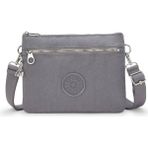 Kipling Riri L Zip Büyük Boy Omuz Çantası - Gri
