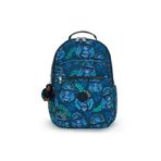 Kipling Seoul Lap Okul Çantası Blue Monkey Fun Kı58168Hj