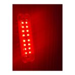 KIR OTOMOTİV 16 lı çiftli parmak led 12.24 volt uyumlu kırmızı