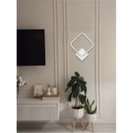 Kira Aplik Modern Tasarım Beyaz Renk Gün Işığı Ledli Banyo - Mutfak - Salon LED Duvar Aplik - Metal