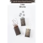 Kiraz Çiçeği Butik Akrilik Füme Şeker Kahve Çay Kavanozu 500 ml (Vakum Kapak )