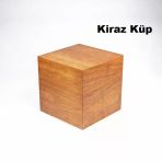 Kiraz Küp Hobi Ahşap Küp Dekoratif Küp Doğal Ahşap Küp Blokları