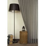 Kırçıllı Keten Orta Sık Pile Tül Perde, Antrasit, 250X260
