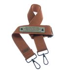 Kiremit Renk, Metal Aksamlı, Kişiye Özel Hediyelik Çanta Askısı, 120 Cm Tote Çanta Askısı, Armağan, Yüksek Kalite Aksesuar, Günlük Kullanıma Uygun, Ultra Kalite 4 cm Genişliğinde Pamuk Kolon